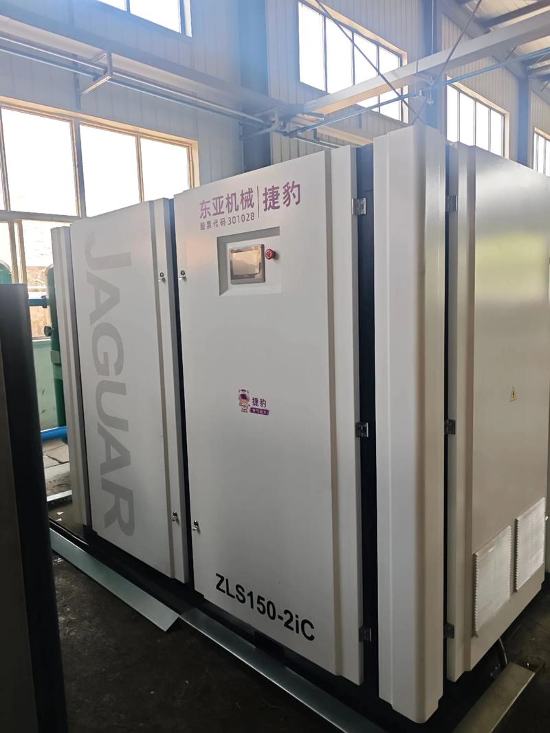 日照工具制造設備安裝調試完畢，節(jié)能空壓機助力紡織品上光皂生產